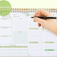 Weekly Undated Planner Notepad 8.5x12" – Ensight 52 Week Calendar & To Do List for Planning with Easy Tear off Sheets – Used for Goal, Schedule & Habit Tracking