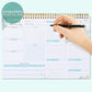 Weekly Undated Planner Notepad 8.5x12" – Ensight 52 Week Calendar & To Do List for Planning with Easy Tear off Sheets – Used for Goal, Schedule & Habit Tracking