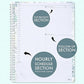 Undated Daily Planner 8.5 x 11 with 200+ daily pages – Ensight To Do Planner for Daily Tasks & Appointments – Daily To Do List Planner