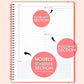Undated Daily Planner 8.5 x 11 with 200+ daily pages – Ensight To Do Planner for Daily Tasks & Appointments – Daily To Do List Planner