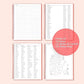 Undated Daily Planner 8.5 x 11 with 200+ daily pages – Ensight To Do Planner for Daily Tasks & Appointments – Daily To Do List Planner
