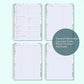 Undated Daily Planner 8.5 x 11 with 200+ daily pages – Ensight To Do Planner for Daily Tasks & Appointments – Daily To Do List Planner