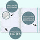 Undated Daily Planner 8.5 x 11 with 200+ daily pages – Ensight To Do Planner for Daily Tasks & Appointments – Daily To Do List Planner