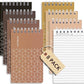 Ensight pocket notepad 3x5 - Small notebooks and meeting notepads for work or school. Easy to carry pocket sized for your bag or desk organization. Holds your post-it and sticky notes - 8 Pack