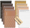 Ensight pocket notepad 3x5 - Small notebooks and meeting notepads for work or school. Easy to carry pocket sized for your bag or desk organization. Holds your post-it and sticky notes - 8 Pack