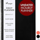Undated Daily Planner 8.5 x 11 with 200+ daily pages – Ensight To Do Planner for Daily Tasks & Appointments – Daily To Do List Planner