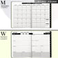Leather Planner Jun 2025 - Jul 2026
