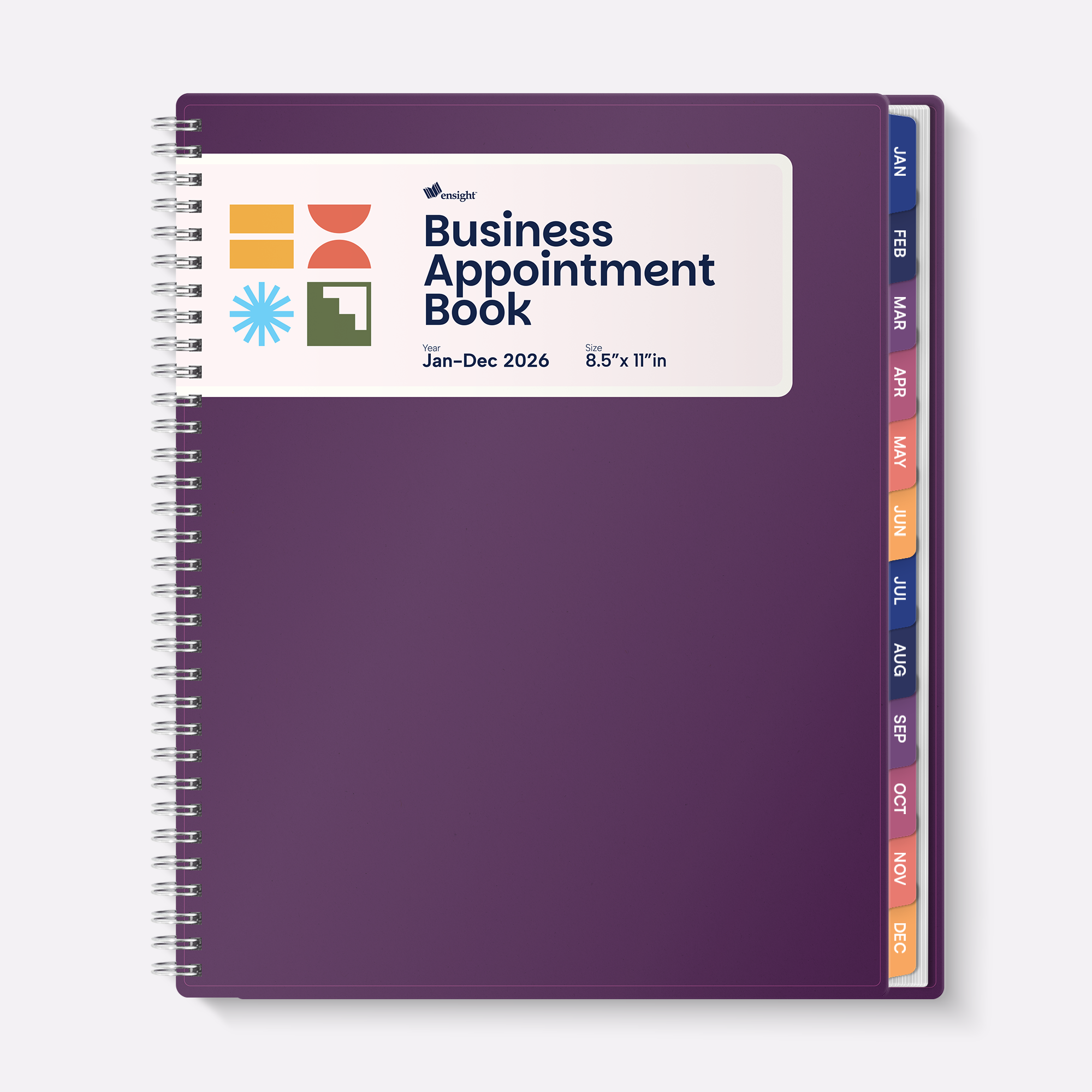 2026 Jan-Dec Appointment Book & Planner
