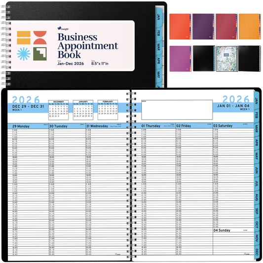2026 Jan-Dec Appointment Book & Planner