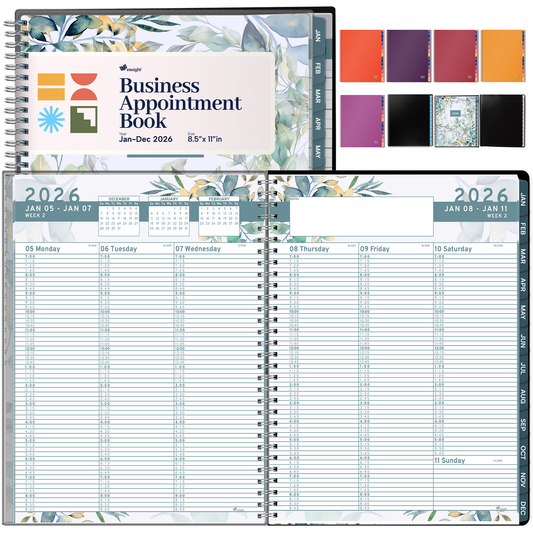 2026 Jan-Dec Appointment Book & Planner