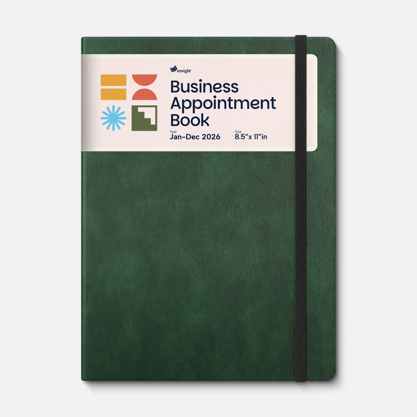 2026 Jan-Dec A4 Leather Appointment Book