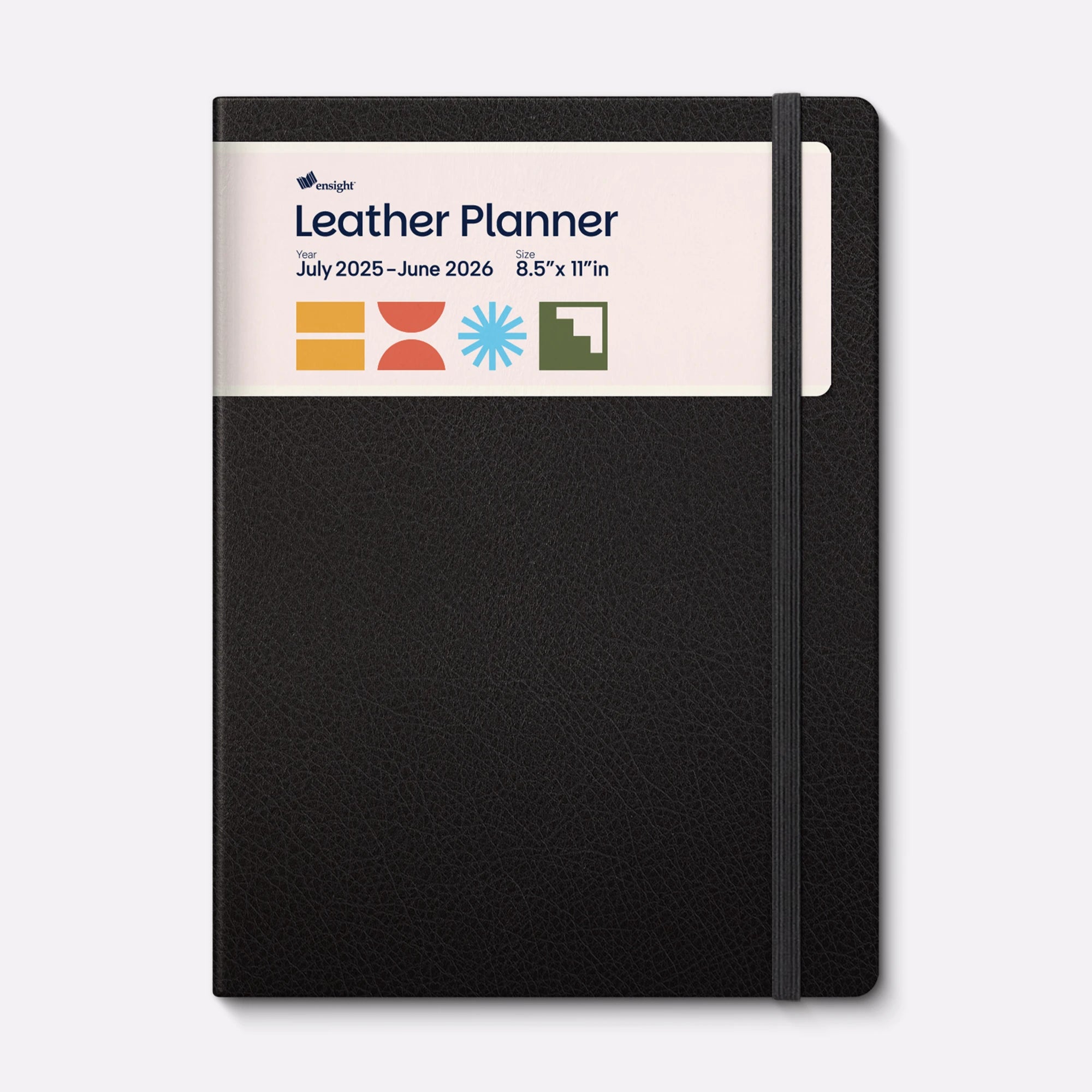 Leather Planner Jun 2025 - Jul 2026 – Ensight Office Supplies