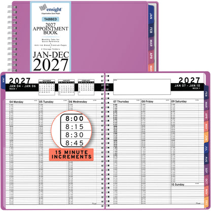 2027 January to December Appointment Book & Planner