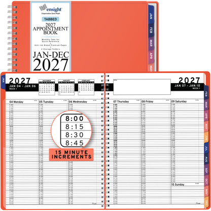 2027 January to December Appointment Book & Planner